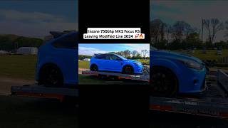 Nitrous Blue MK2 Focus RS Leaving Carshow 🩵 #shorts #mk2focusrs