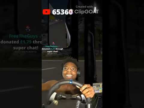 IShowSpeed Rages at Traffic and Passengers in Bus Simulator