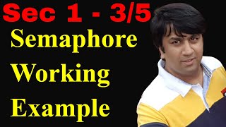 Sec 1 - 3/5 - Working Semaphore Example | Posix Multi-Threading | Operating Systems