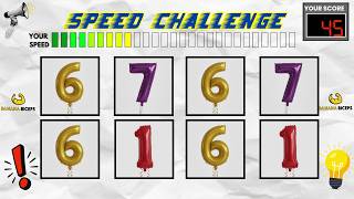 Slow to Fast Say The Word On Beat Speed Challenge 83 | SPEED EDITION | Easy Medium Hard | Fast