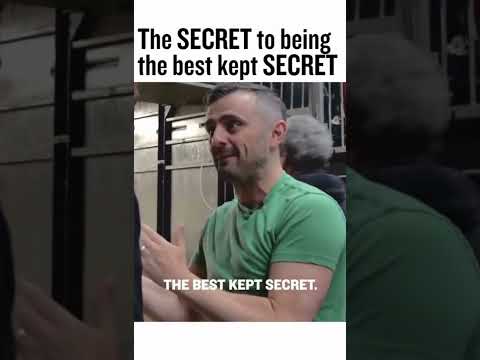 The Secret to being the best secret keeper #garyvee #shorts #shortsvideo #ytshorts