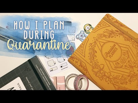 how i use my planner during a pandemic ✰ passion planner