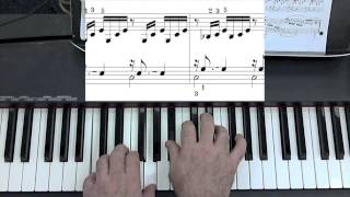 Bach Prelude In C with Notes