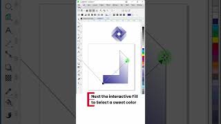 LEARN HOW TO CREATE STUNNING SHAPE DESIGN IN CORELDRAW #coreldraw #graphicdesign