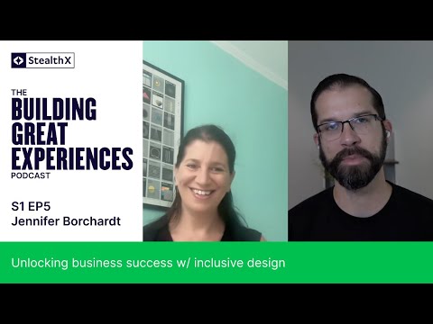 Unlocking business success w/ inclusive design - Interview w/ Jennifer Borchardt
