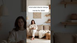 minimalist interior design trends for 2025!! #homedesigntrends #minimalistdesign