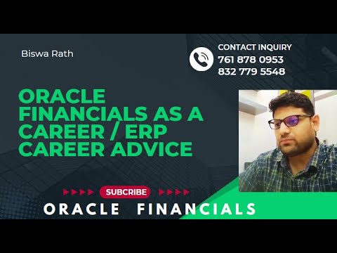 Oracle Financials Course #careeradvice #finance #oraclefinance