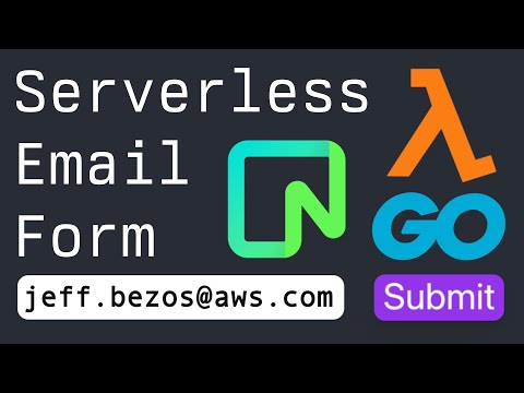 Serverless Forms on Lambda with Golang and Neon