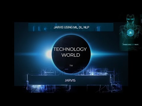 Jarvis using ML, DL, NLP and NN  #technology #python #coding #jarvis