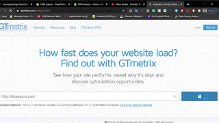GTMetrix Website Speed and Performance Optimization