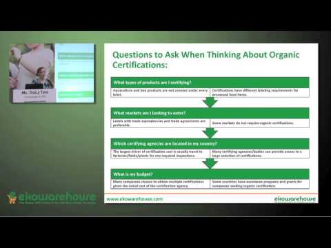 Ekowarehouse Presents: An Overview of The Top Global Organic Certifications