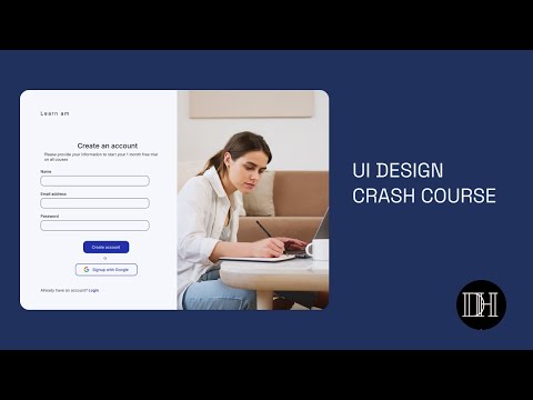 UI CRASH COURSE IN FIGMA | FIGMA TUTORIAL