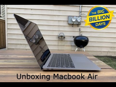 Unboxing Macbook air M1 Unboxing Flipkart At 76k