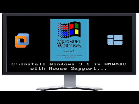 Installing Microsoft Windows 3.1 in VMware Workstation/Player PART - 2