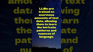 What are Large Language Models (LLMs) #llm #it #deeplearningmodels #naturallanguageprocessing