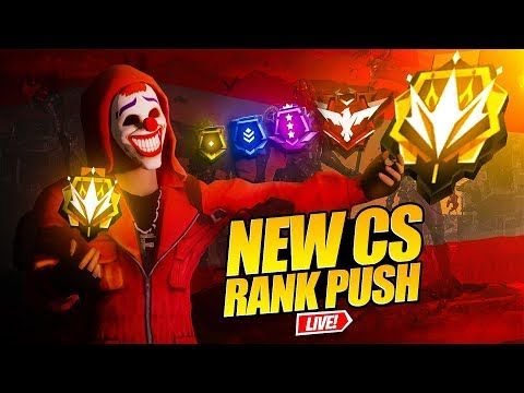 🔥 CS Rank Push Live – Road To Master  in Season 34 | Fast Gameplay | Free Fire Live 🔥