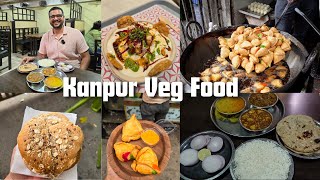 Kanpur VEG Street Food | Pahalwanji Ka Mattha, Gyan Vaishnav Hotel, Thaggu ke laddoo and More