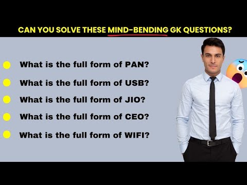"Mind-Bending GK Questions: Can You Crack the Enigma?"     #GKQuestionsInEnglish