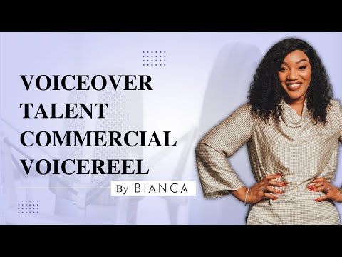 Female Voiceover Talent Commercial Voicereel | Bianca Miller-Cole