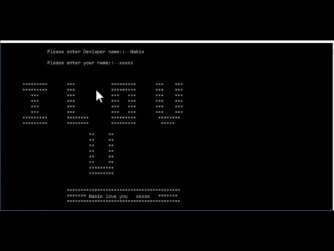 How to print Love Pattern program in C | Code Breakers