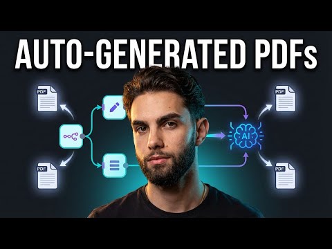 How I Built an AI Agent That Creates PDFs Automatically (Step by Step)