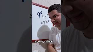 9 ki power 0 =? #maths #mathematics #mathtricks #mathknowledge #math #education #knowledge