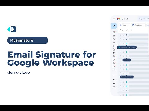 Email Signature for Google Workspace -  Demo