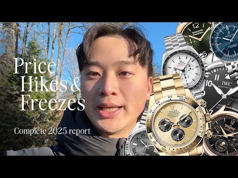 Reporting on 2025 Watch Price Increases! (Tudor, Panerai, Breitling, Rolex, IWC, JLC, Omega)