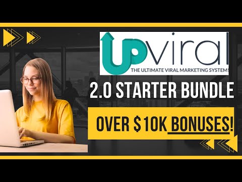 UpViral 2.0 and Referral AI Yearly Starter Plan Discount and Bonuses!
