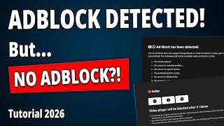 Ad Blocker Has Been Detected But I Dont Have Any Ad Blocker - FIX (2026)