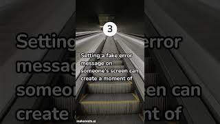 The Top 5 Hilarious and Harmless Tech Pranks You Must Try #facts #techlaughs #food