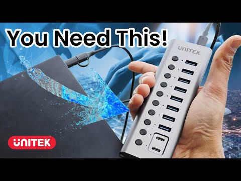 Need More USB Ports?  The Unitek 10 in 1 Individual Switches Hub