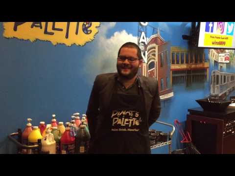 Chicago Sip and Paint Party with the Yelp Elite Team