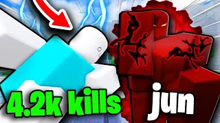 JUN Destroys TOXIC PRO SHINJI ABUSER And Gets The HIGHEST STREAK..💀 | Legends Battlegrounds