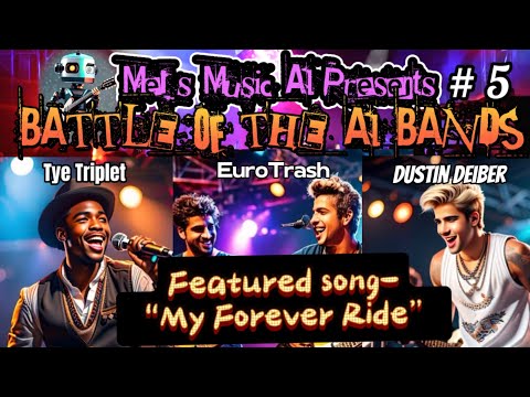 A.I. Battle of the Bands #5- “My Forever Ride” 1 song, 3 bands #sunoai #aimusic