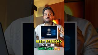 Reset Your Windows PC Password Without Data Loss ❌🤩🔥 #pctips #tech #windows #trickblower