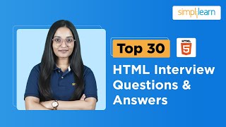 HTML Interview Questions And Answers | HTML Interview Questions For Freshers | Simplilearn