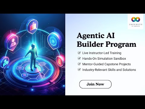 Agentic AI Builder Program - Live Agentic AI Training + Applied Experiments with Sandbox + Mentoring