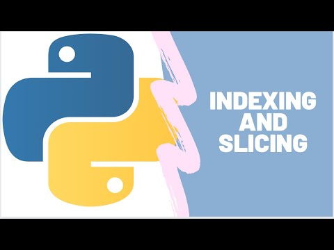 indexing and slicing in python l programming kids
