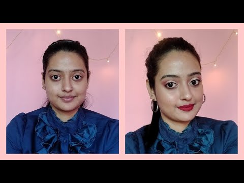 Easy glam makeup look by using Ponds BB cream | party look
