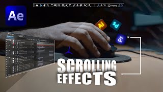 Scrolling Mouse | Roto Brush Tool | After Effects in just half minute
