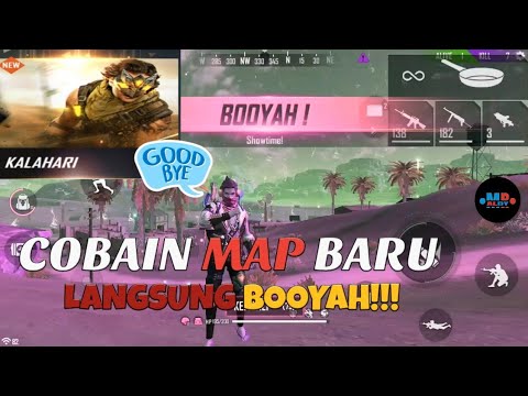 [HIGHLIGHT FREE FIRE ] BARU PERTAMA NYOBAIN MAP KALAHARI LANGSUNG AUTO BOOYAH!!! #MRALDY