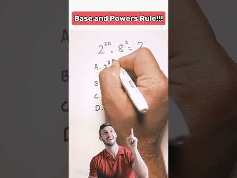 Exponents Rule Easy #shorts #maths #algebra #mathematics #mathshorts #trendingshorts #exponents