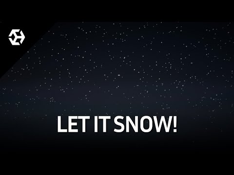 How To Create Snowfall Particles in Unity VFX Graph