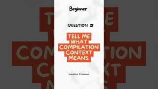Tell Me What Compilation Context Means in TypeScript #shorts #ytshorts #codewithchitra