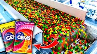 Cadbury Gems - How is Gems made in Cadbury factory?!