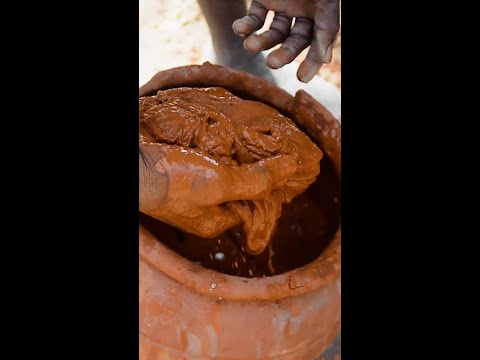 African Pottery Making #pottery #shorts