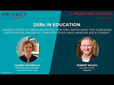 DSRs in Education with Claire Archibald