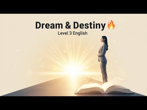 English Listening Practice | A Story of Dream & Destiny 🔥