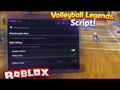 VOLLEYBALL LEGENDS SCRIPT (Undetected, Auto Serve, Spike Predictor, etc) 